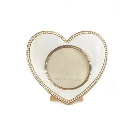 Chantal Heart Picture Frame White