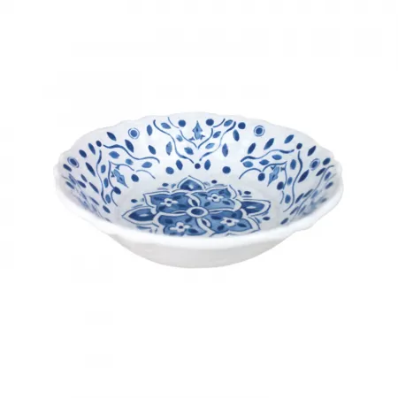 Moroccan Blue Melamine 7.5" Cereal Bowl