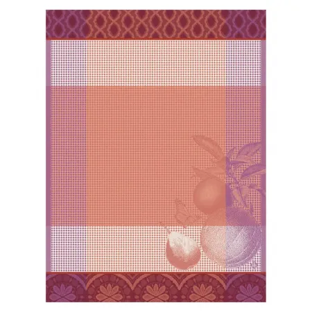 Arriere-Pays Pink Hand Towel 24" x 31"