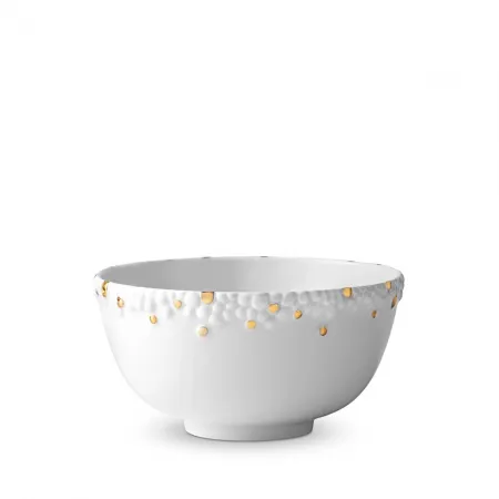 Hass Mojave White + Gold Cereal Bowl 5.5" - 14cm / 22oz - 66cl