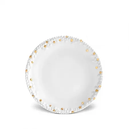 Hass Mojave White + Gold Bread + Butter Plate 6.75" - 17cm