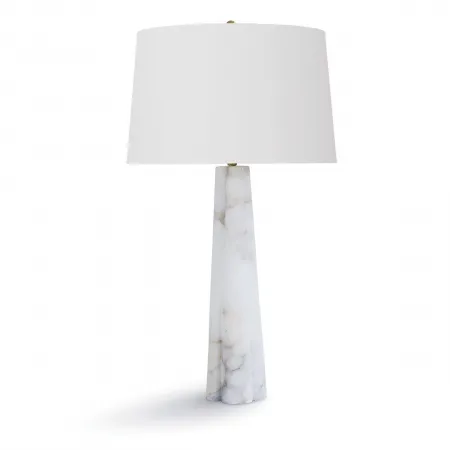 Quatrefoil Alabaster Table Lamp Small