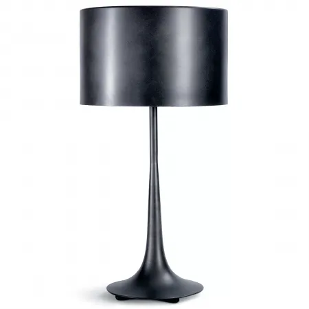 Trilogy Table Lamp, Black Iron