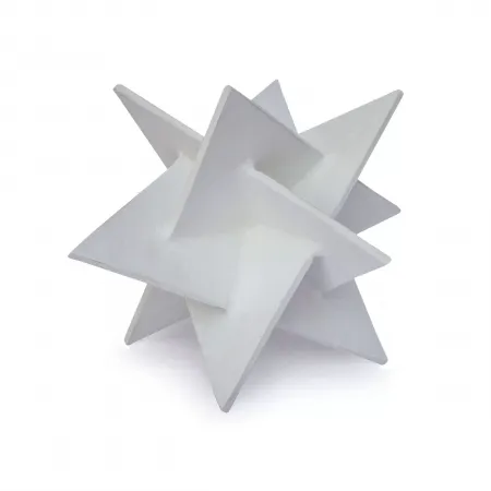 Origami Star Small, White