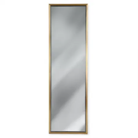 Dressing Room Mirror, Natural Brass