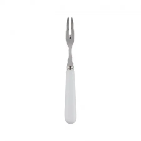 Basic White Cocktail Fork 5.75"