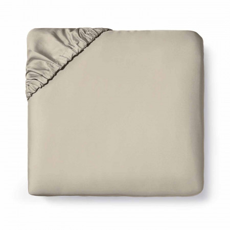 Fiona Cal King Bottom Fitted Sheet 72 x 84 x 17 Oat