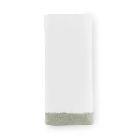 Filo Tip Towel 14 x 20 Set Of 2 White/Celadon