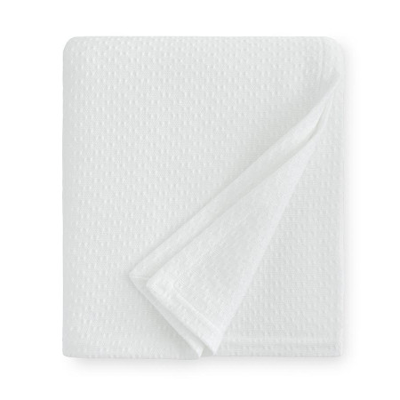 Corino White Cotton Blankets