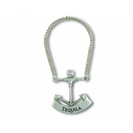 Sea And Shore Pewter Anchor Tequila Decanter Tag