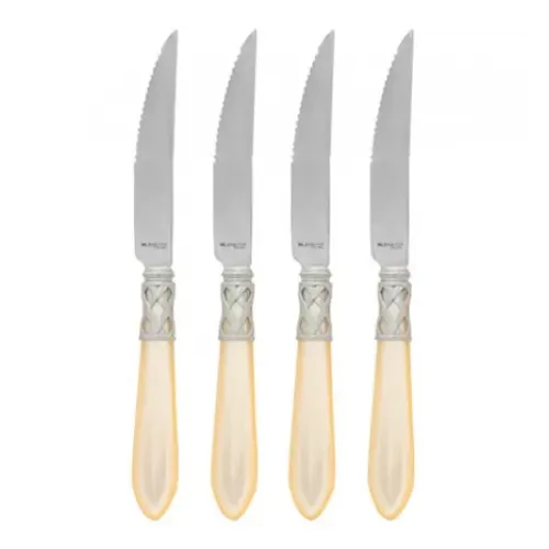 VIETRI Settimocielo ORO Steak Knives, Set of 4