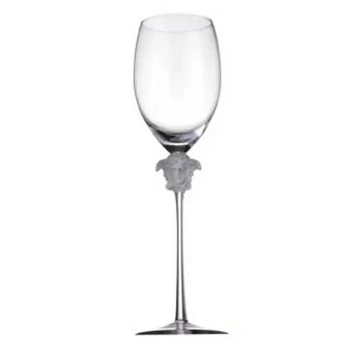 Versace Medusa Lumiere Short Stem White Wine Glass