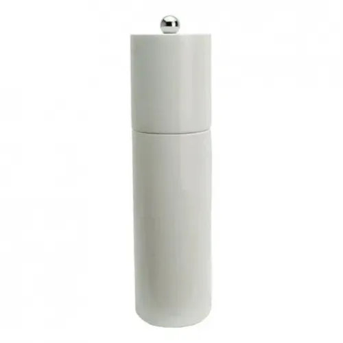 White Bobbin Salt or Pepper Mill Grinder