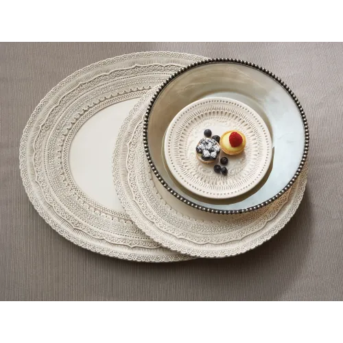Arte Italica Finezza Cream Salad Bowl