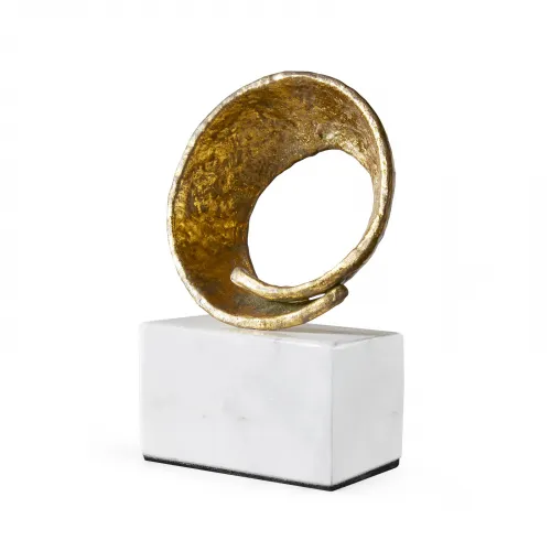 Villa & House Laguna Statue Gold Leaf | Gracious Style