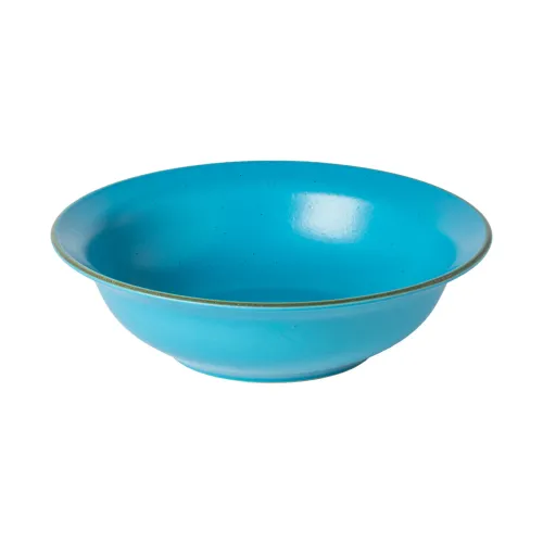 Positano Cyan Serving Bowl D11'' H3.25'' | 64 Oz.