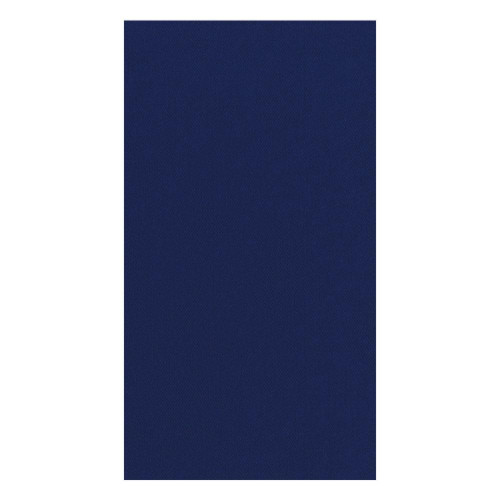 Reversible Navy Blue & White Linen Dinner Napkins | 20 x 20 Inch, Set of 4