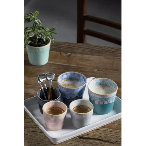 Costa Nova Grespresso Espresso Lungo Cup Turquoise - Set of 6