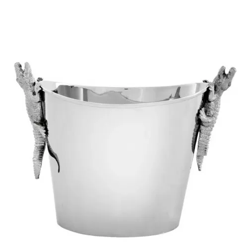 Steel Wine Cooler Bucket, Double, Eichholtz Maggia