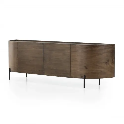 Four Hands Lunas Media Console Caramel Guanacaste Gracious Style