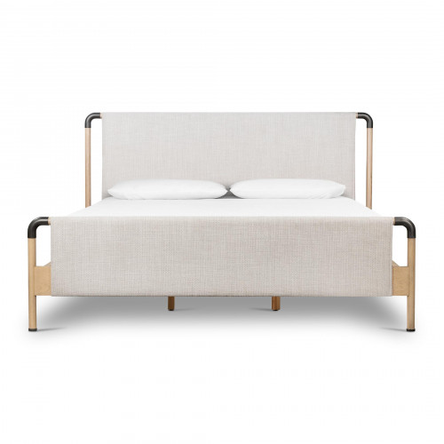 Four Hands - Antonia Cane Bed - Toasted Parawood - King