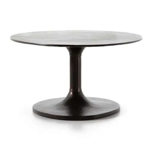 Four Hands Simone Oval Coffee Table Antique Rust | Gracious Style