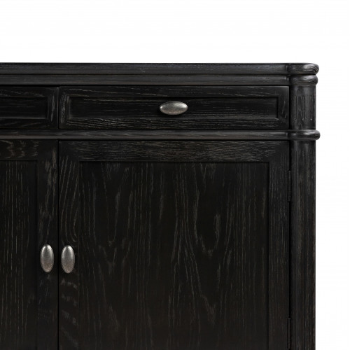 Four Hands Toulouse Sideboard Distressed Black Oak Gracious Style