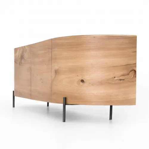 Four Hands Lunas Media Console Gold Guanacaste Gracious Style
