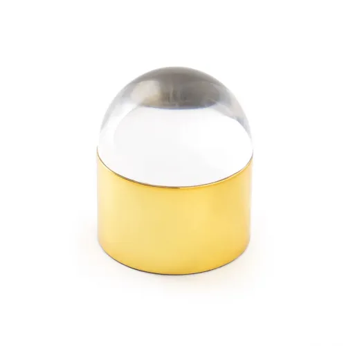 Jonathan Adler Acc Globo Small Box Clear | Gracious Style