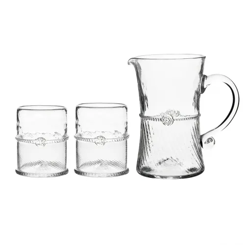 Glass Pitcher with Lid - The Republic of Tea | (1) 44 oz Pitcher