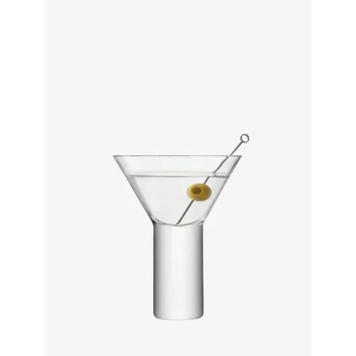 LSA Boris Cocktail Glass 250 ml Clear, Set of 2