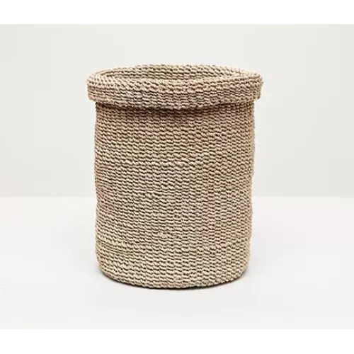 Round Wooden Basket 4H x 10D