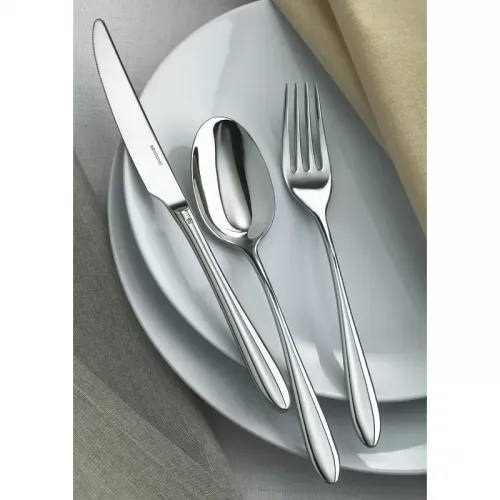 Cake fork Contour silverplated