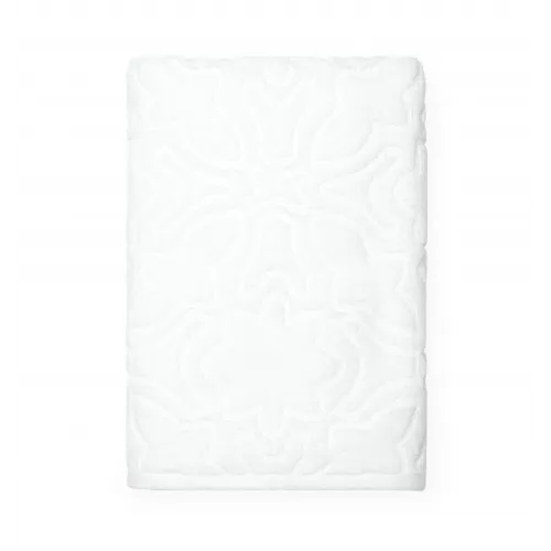 Sferra Moresco Wash Cloth - White