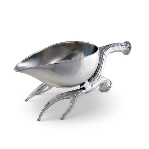 Vagabond House Artichoke Glass Gravy Boat