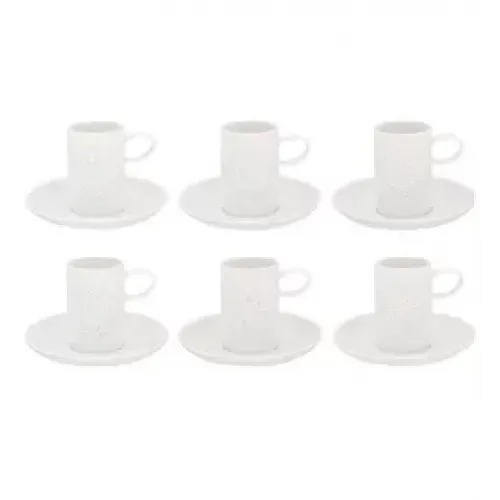 Louis Vuitton Porcelain Espresso Cup & Saucer Set Of Three Louis Vuitton