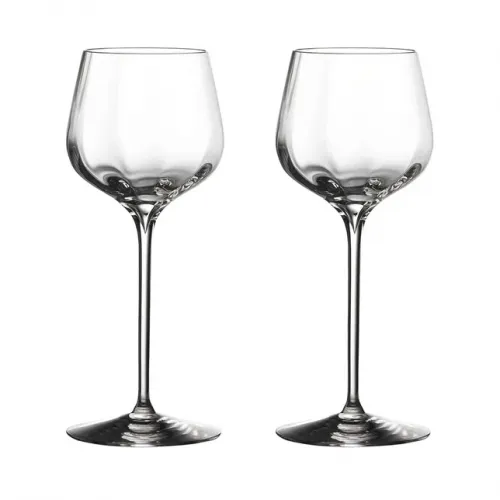 Waterford Crystal Aran White Wine Glasses, Set of 2