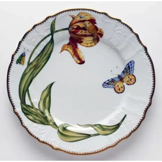 Old Master Tulips Dinner Plate 10.25 in Rd