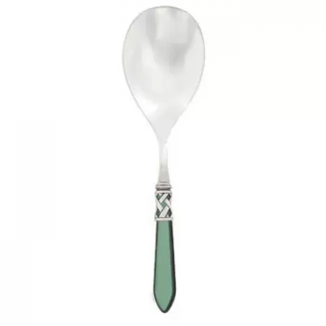 Aladdin Antique Green Serving Spoon 10.25"L