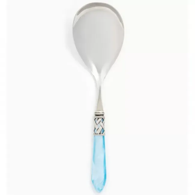 Aladdin Antique Light Blue Serving Spoon 10.25"L