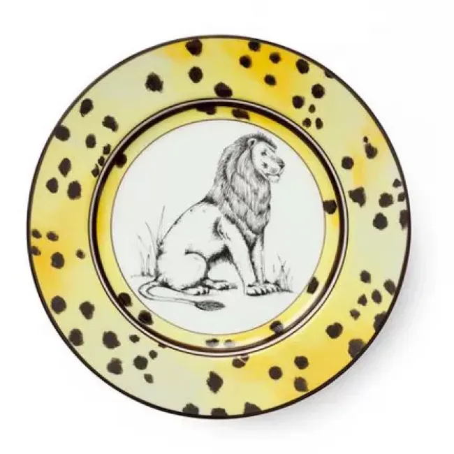 Alberto Pinto Savanna Dinner Plate #6 Tiger 10.25 in Rd | Gracious Style