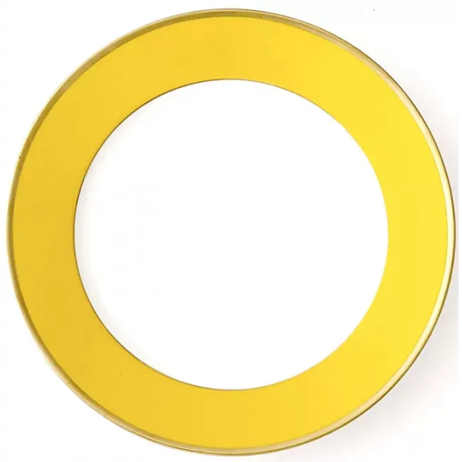 Arc-en-Ciel Yellow Dinner Plate 11" (Special Order)