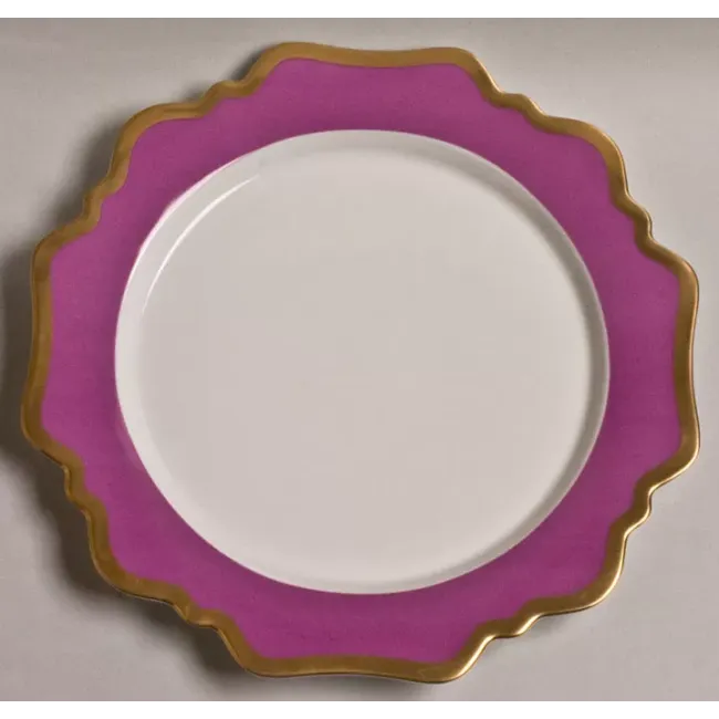 Anna's Palette Purple Orchid Dinner Plate 10.5 in Rd