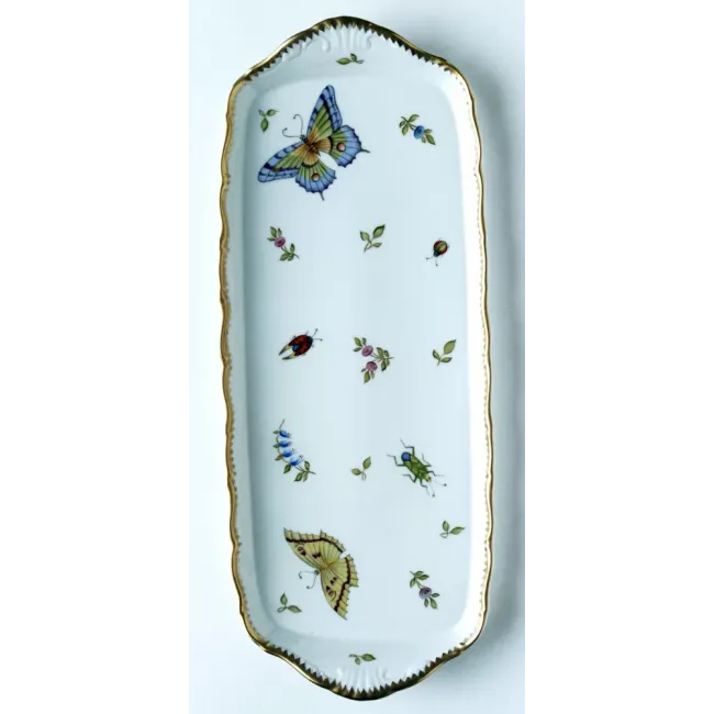 Spring in Budapest Rectangular Tray 14 in Long 5.75 in Wide