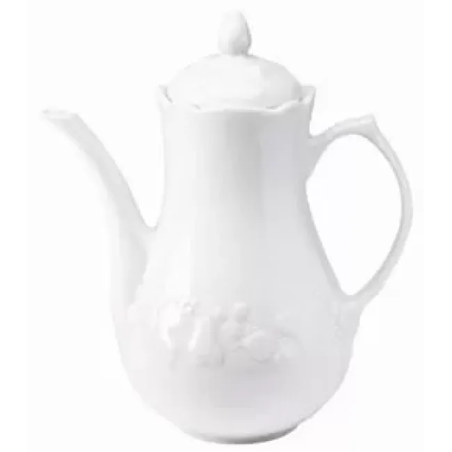 Blanc de Blanc Coffee Pot