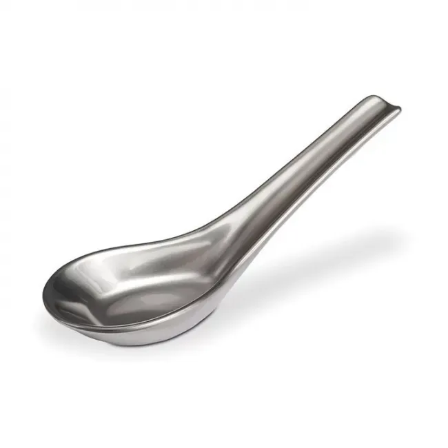Chinese Spoon Platinum  5.5" - 14cm