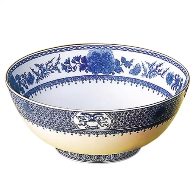 Imperial Blue Round Serving Bowl 9"