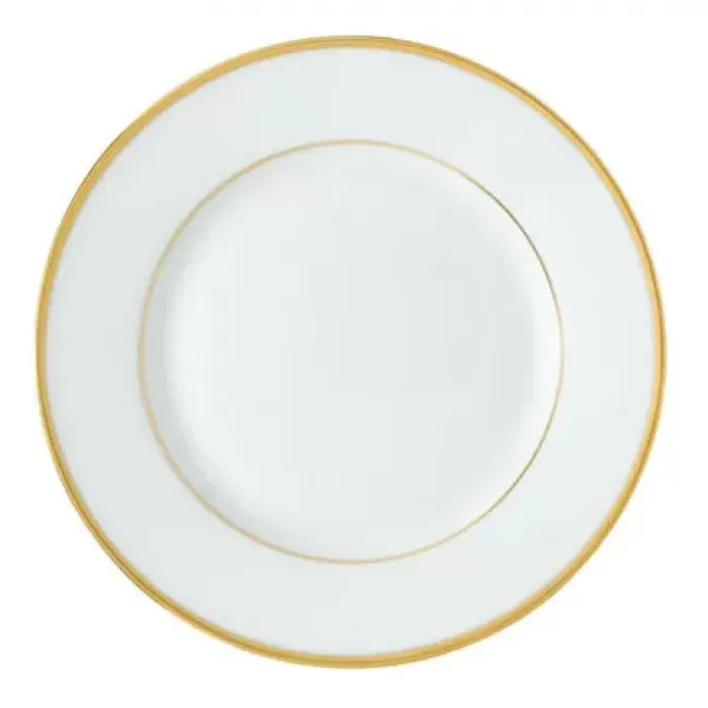 Fontainebleau Gold Salad Cake Plate Rd 7.7"