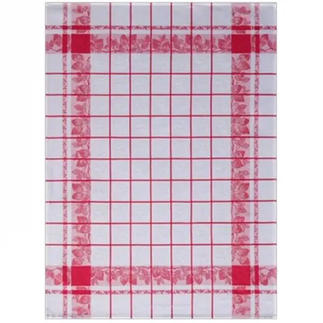 Fraises Red Tea Towel 24" x 31"