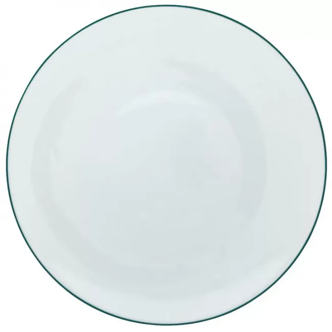 Monceau Peacock Blue Coupe plate deep Rd 10.6"
